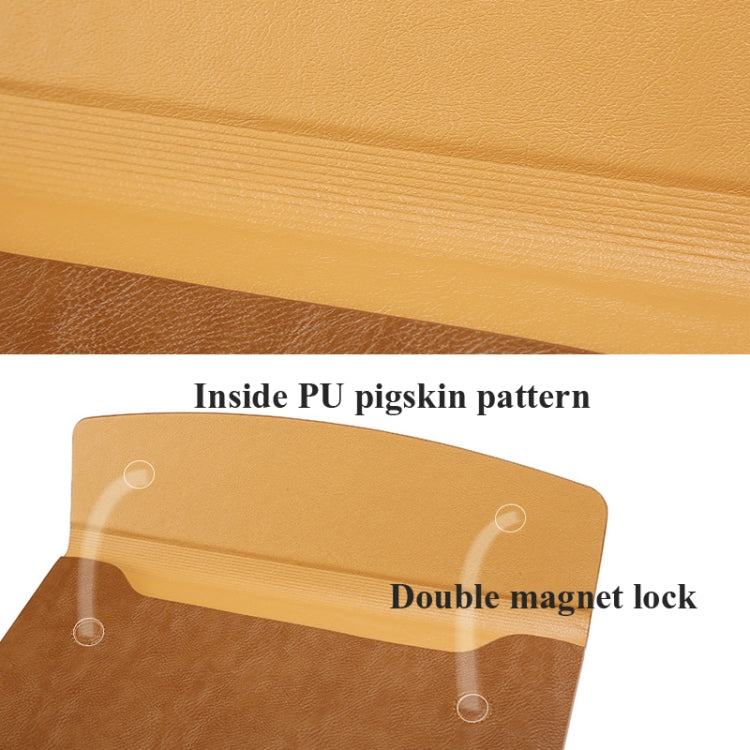 Horizontal Litchi Texture Laptop Bag Liner Bag For MacBook, 11 Inch A1370 / 1465, 12 Inch A1534, 13.3 Inch A1502 / 1425/1466/1369, 15.4 Inch A1398, 13 Inch A1708 / 1706/1989 / A2337 / A2338, 15 Inch A1707 / 1990, Pro 16 Inch A2141
