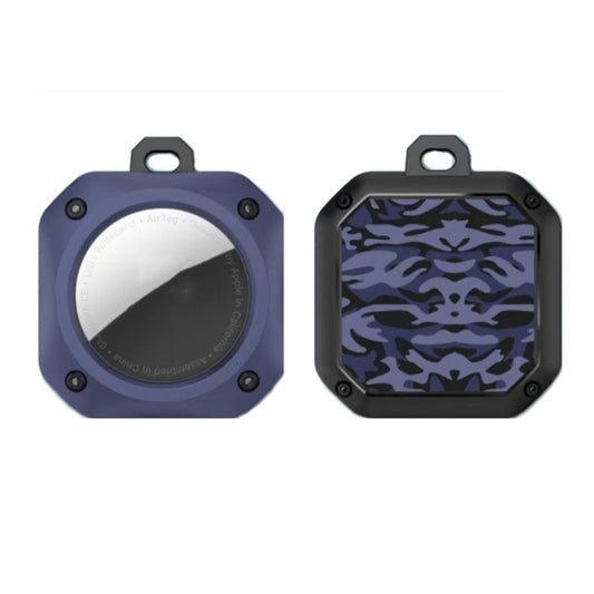 2 PCS For Apple Airtags Positioning Tracker Anti-Drop Anti-Lost Case Printing Protective Case, Yellow, White, Brown, Green, Blue, Black