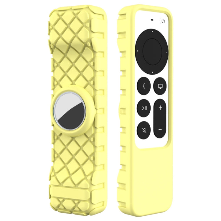 2 PCS Remote Control All-Inclusive Protective Cover, 4K(Black), 4K(Dark Blue), 4K(Orange), 4K(Pink), 4K(Pine Green), 4K(Yellow)