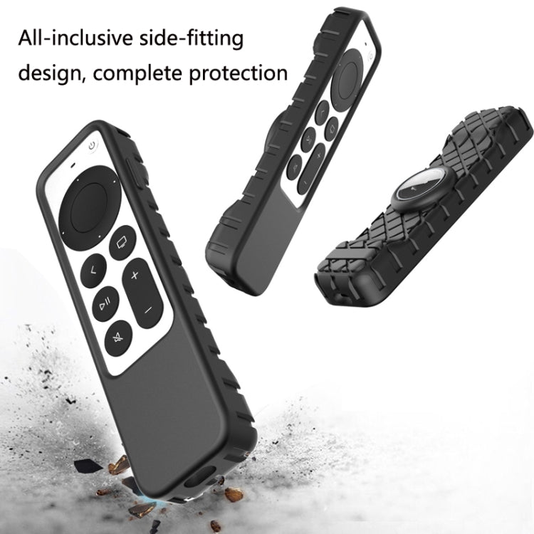 2 PCS Remote Control All-Inclusive Protective Cover, 4K(Black), 4K(Dark Blue), 4K(Orange), 4K(Pink), 4K(Pine Green), 4K(Yellow)