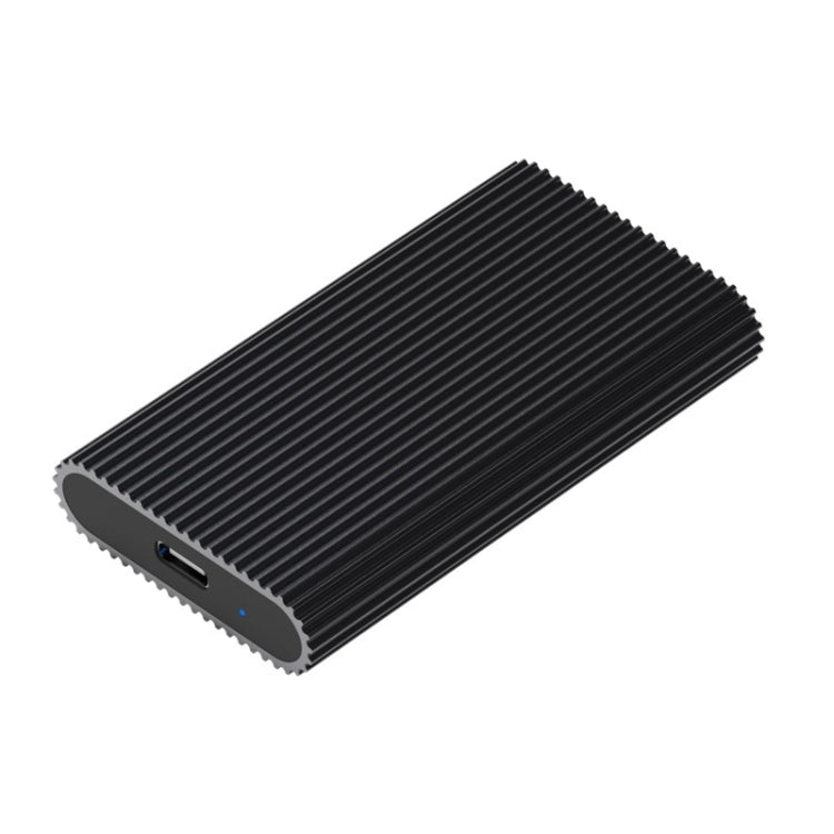 Blueendless M3T MSATA Mobile Hard Disk Box TYPE-C Transfer USB3.1 Notebook Solid Hard Disk Box, Blueendless