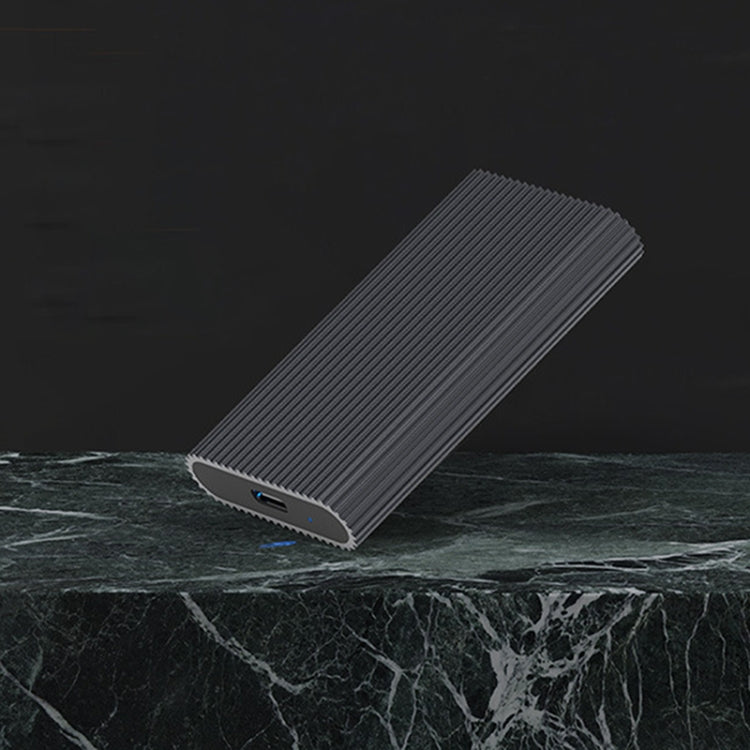 Blueendless M3T MSATA Mobile Hard Disk Box TYPE-C Transfer USB3.1 Notebook Solid Hard Disk Box, Blueendless