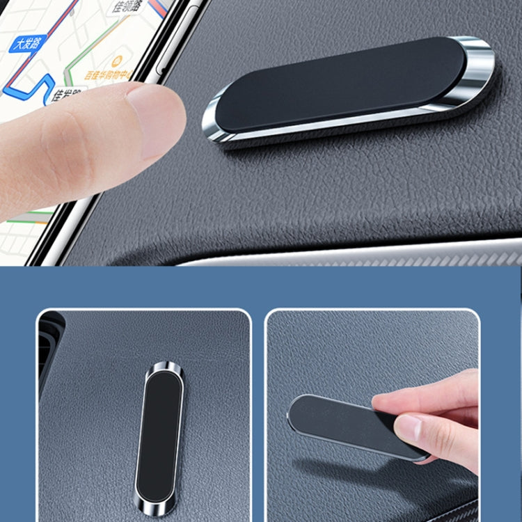 2 PCS Multifunctional Car Phone Holder Magnetic Suction Instrument Panel Navigation Suction Cup Holder, S17 Black, S17 Silver, F6 Black, F6 Rose Gold