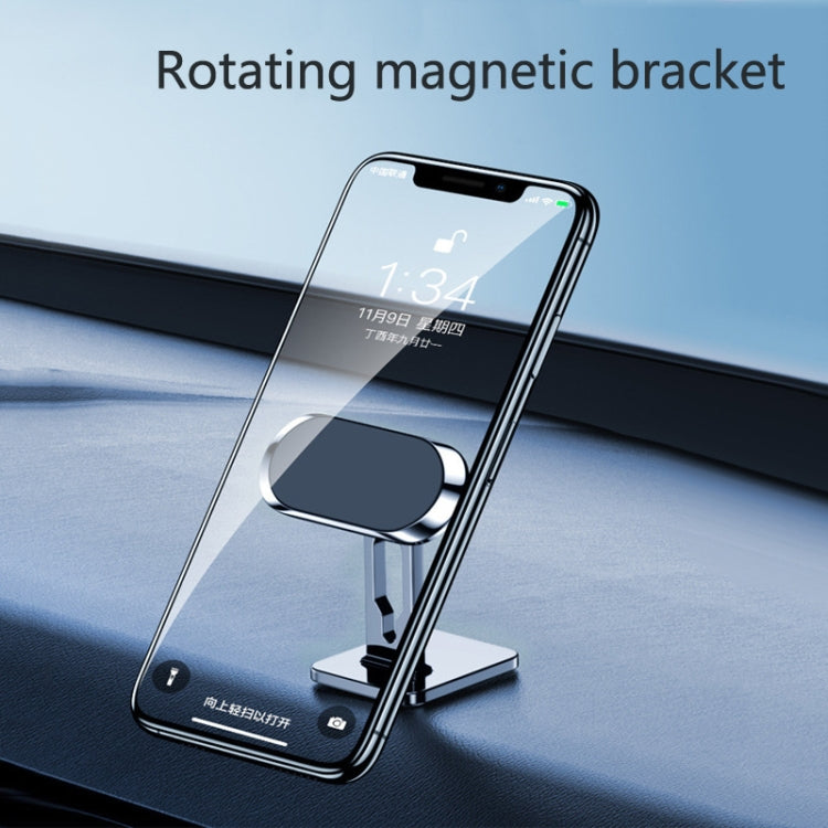 2 PCS Multifunctional Car Phone Holder Magnetic Suction Instrument Panel Navigation Suction Cup Holder, S17 Black, S17 Silver, F6 Black, F6 Rose Gold
