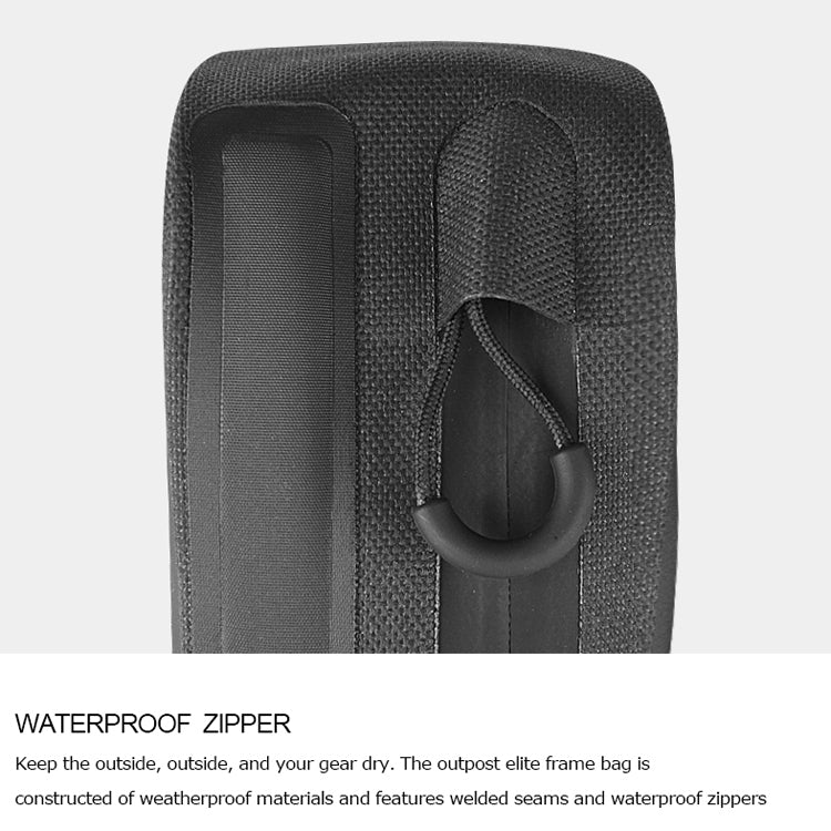 SAHOO 0.5L TPU Waterproof Portable Bicycle Tail Bag Saddle Bag, SAHOO 0.5L Saddle Bag