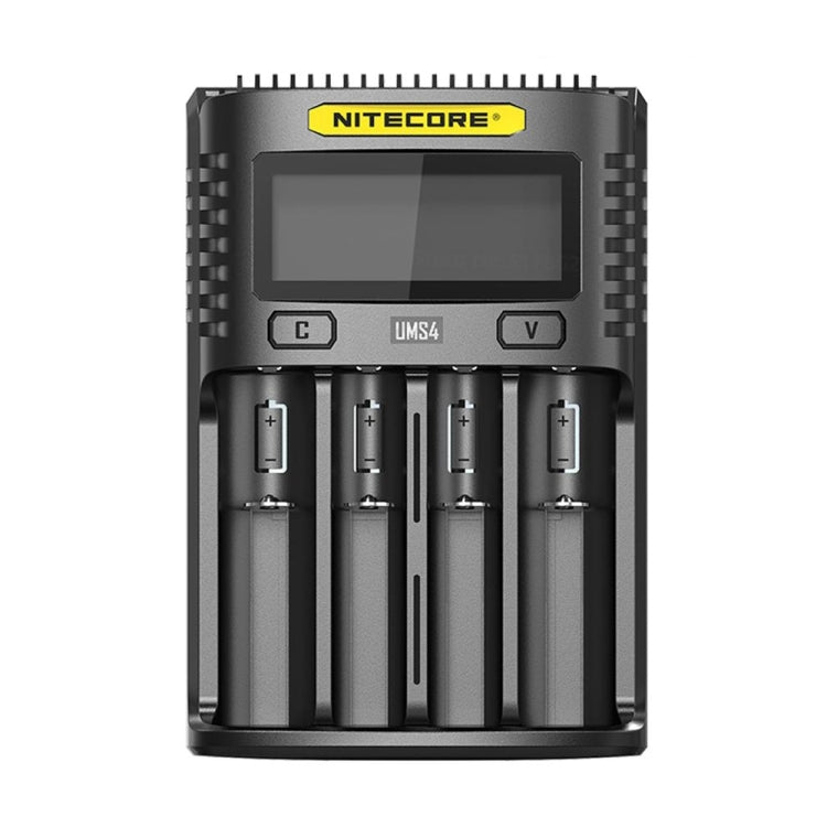 NITECORE Fast Lithium Battery Charger, US Plug, UMS4, UMS2