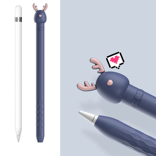 Cartoon Silikon Kapazitiver Stift Rutschfeste und stoßfeste Schutzhülle, für Apple Pencil 1