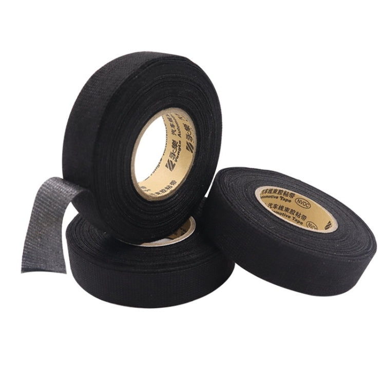 Car Modified Wire Harness Tape Fluff Gum Insulation Electrical Tape, 19mmx15m, 32mmx20m