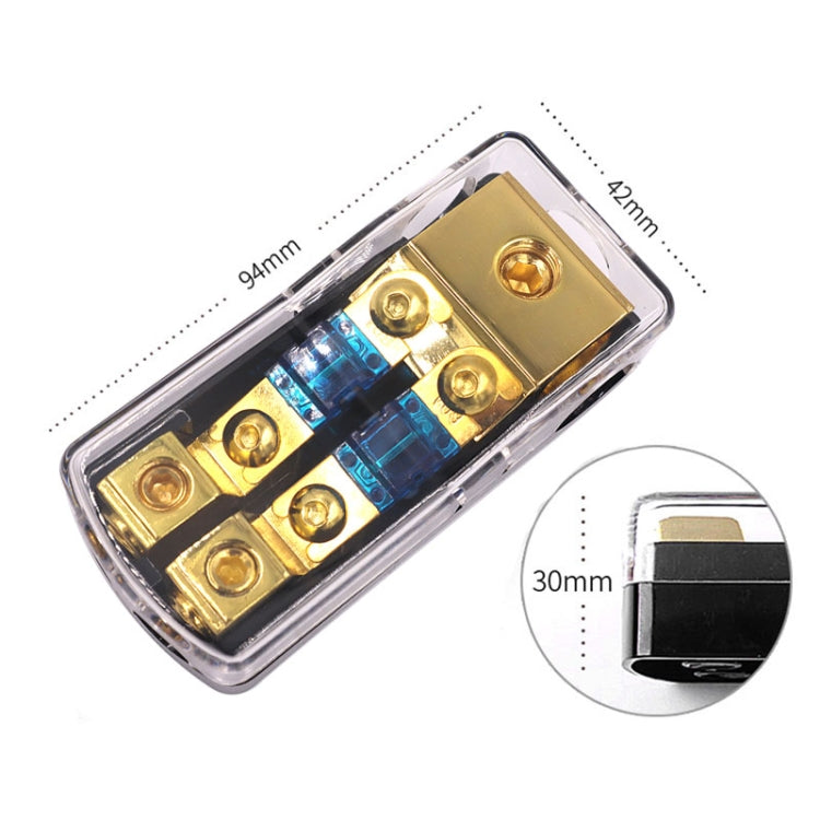Car Audio Modification Fuse Holder Fuse Liner Fuse Splitter, 1 In 2 Out, 1 In 3 Out, 1 In 4 Out
