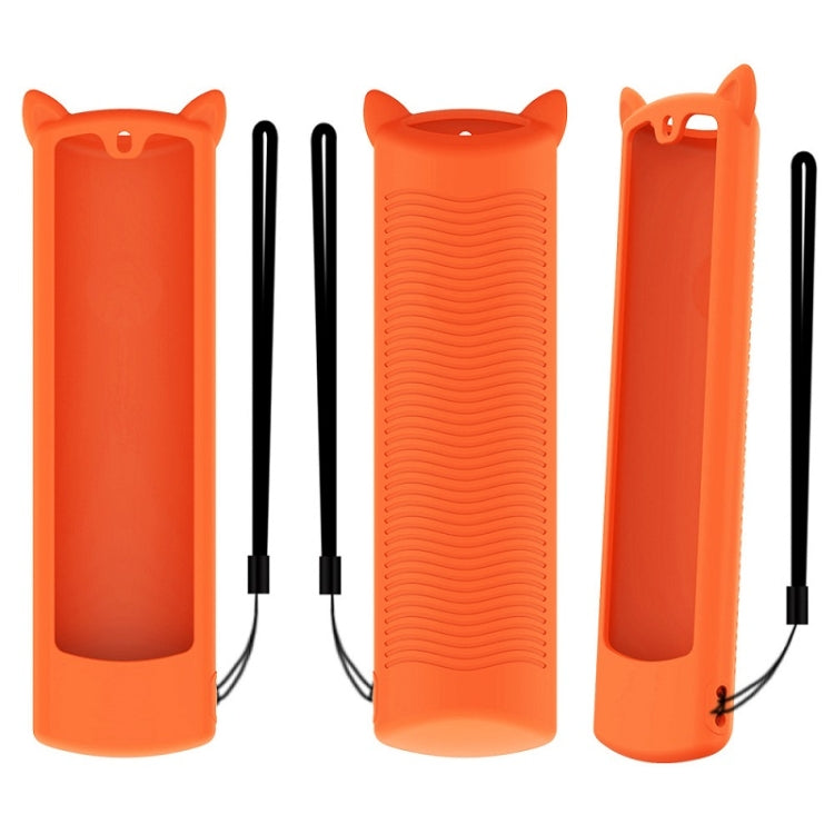 2 PCS Y26 Remote Control Case For Amazon ALEXA Voice Remote 3rd Gen, Orange, Red, Ice Blue, White, Luminous Blue, Luminous Green
