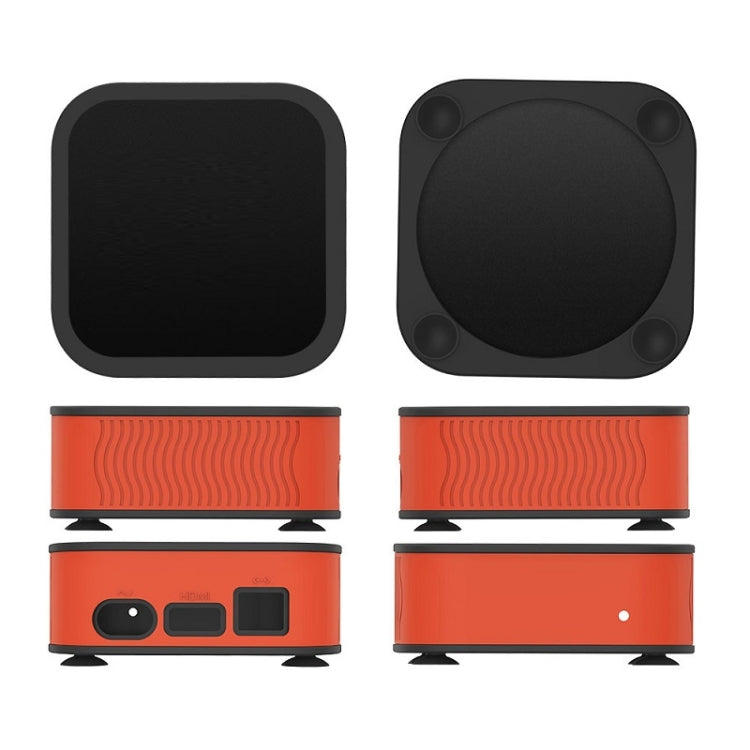 T7 Set-top Box Silicone Case Anti-drop Dust-proof Protective Sleeve for Apple TV 4K