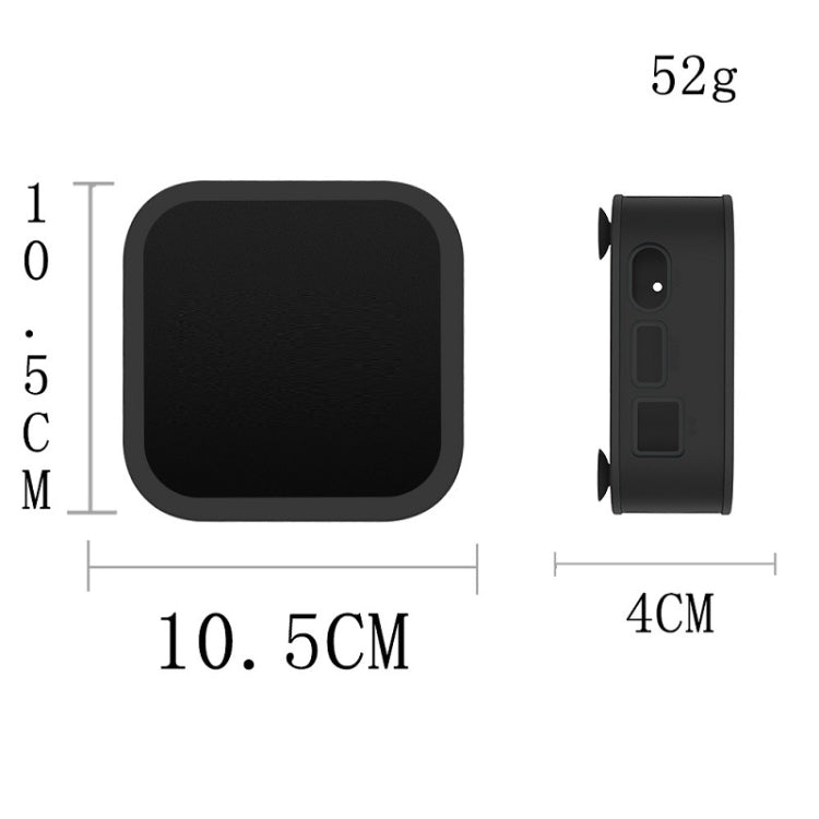T7 Set-top Box Silicone Case Anti-drop Dust-proof Protective Sleeve for Apple TV 4K