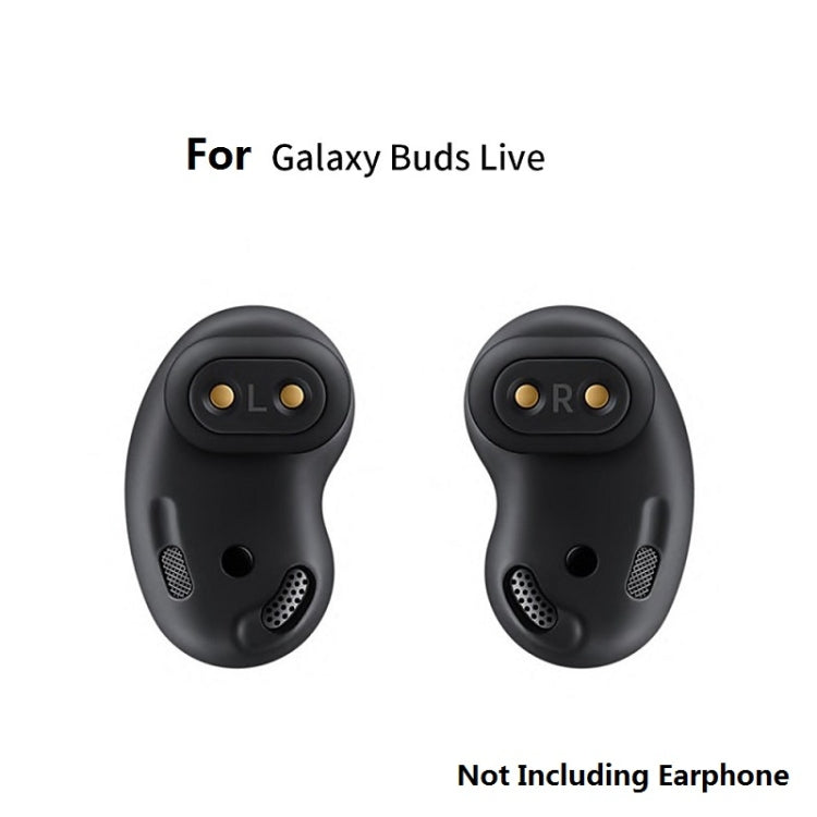 2 Sets Bluetooth Earphone Silicone Earplug Caps For Samsung Galaxy Buds Live, Black-2 Pairs, Red-2 Pairs, Brown-2 Pairs, White-2 Pairs