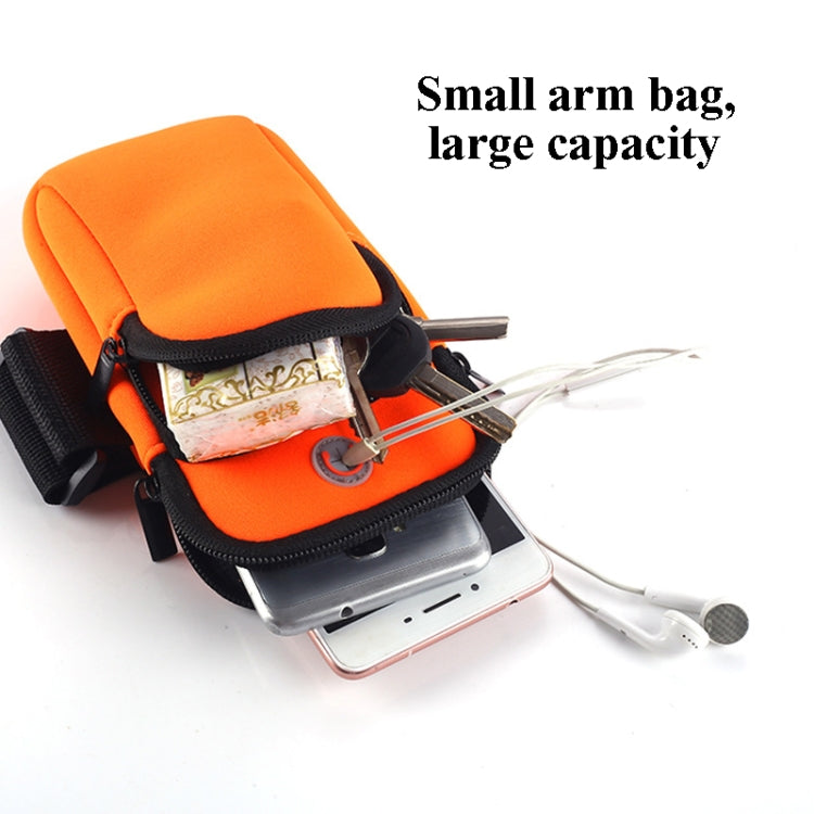 3 PCS Running Mobile Phone Arm Bag Men And Women Fitness Outdoor Hand Bag Wrist Bag, for Mobile Phones Within 6.5 inch