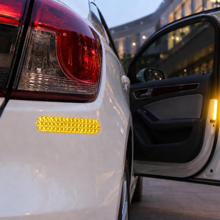 10 jeux de bandes réfléchissantes laser haute luminosité, autocollants réfléchissants pour voiture, marque de sécurité, rouge, vert, bleu, jaune