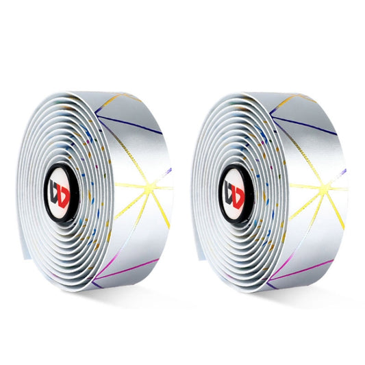 1 Paar WEST BIKING YP0804059 Rennrad Color Line Lenkerband PU Anti-Rutsch Lenkerband, Schwarz, Silber, Rot-Schwarz, Weiß, Rein-Schwarz, Blau-Schwarz