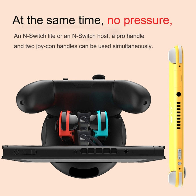 D1 Colorful Lights Handle Charger For Nintendo Switch / Switch Lite, D1