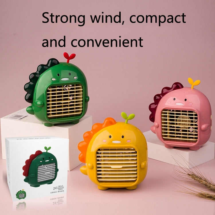 Ventilateur de bureau Dinosaure A9, mini ventilateur USB grande puissance, Vert, Jaune, Rose