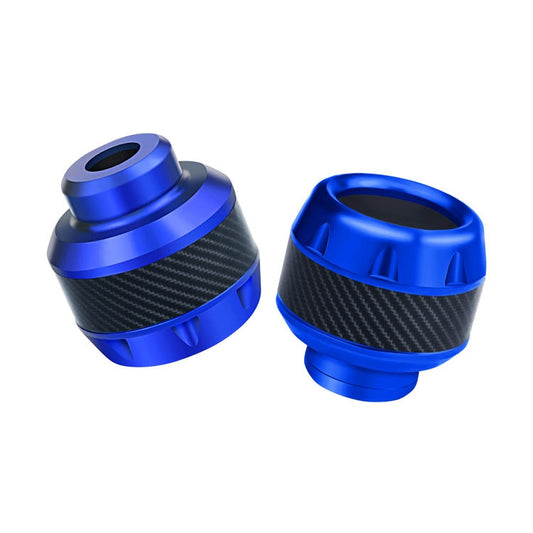 1 paire d'accessoires de moto TF-1783, coupelle anti-chute en alliage d'aluminium pour voiture électrique modifiée, amortisseur de fourche avant, rouge, bleu, or, orange, noir, argent