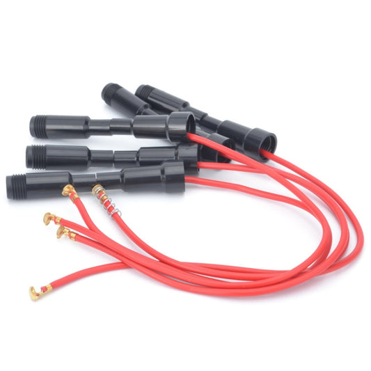 100 PCS Wired Fuse Holder Fuse Holder Glass Holder, Size: 5x20mm, 100 PCS Fuse Holder