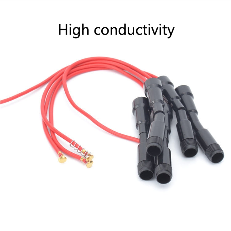 100 PCS Wired Fuse Holder Fuse Holder Glass Holder, Size: 5x20mm, 100 PCS Fuse Holder