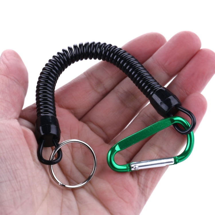 HENGJIA QT022 Corde à main anti-perte pour canne à pêche, équipement de pêche aux appâts, corde de renfort avec petits accessoires de pêche, corde à ressort