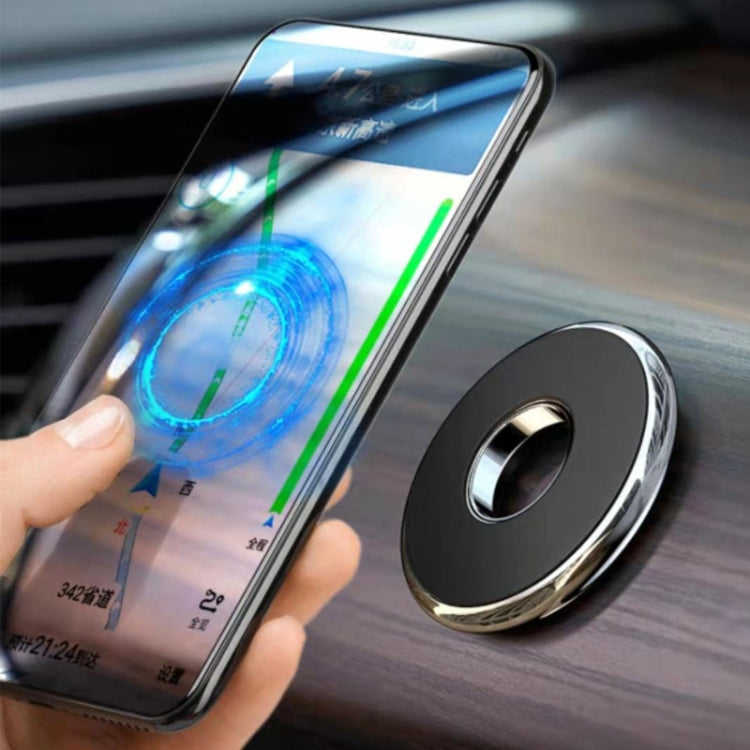 Q6 Car Magnetic Mobile Phone Holder Round Car Dashboard Navigation Bracket, Q6