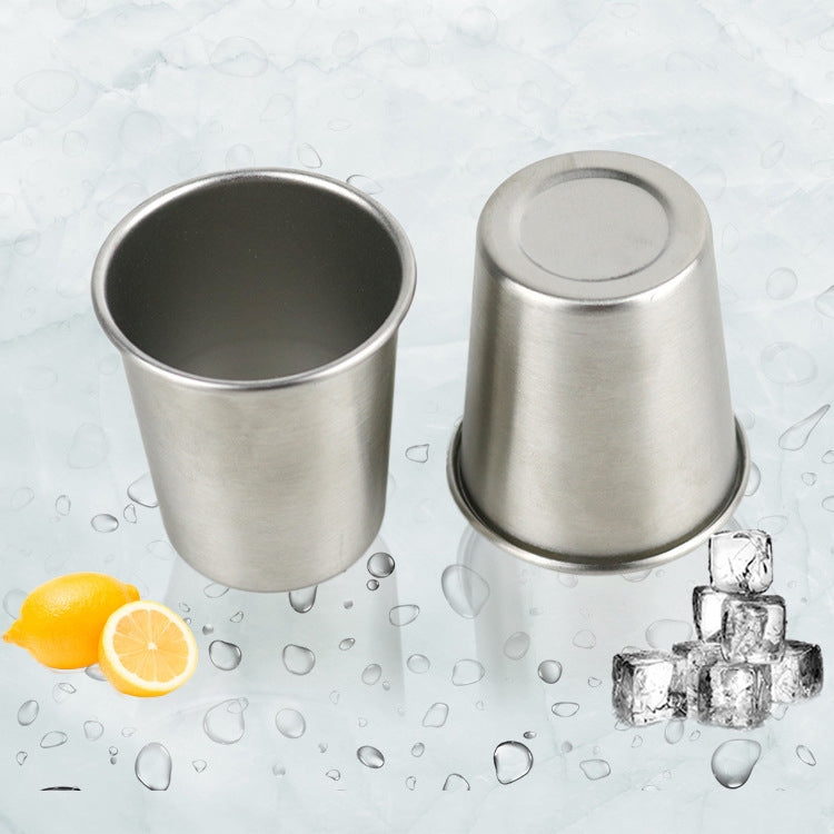 304 Stainless Steel Beer Mug Anti-Fall Children Water Cup, Capacity: 50ml