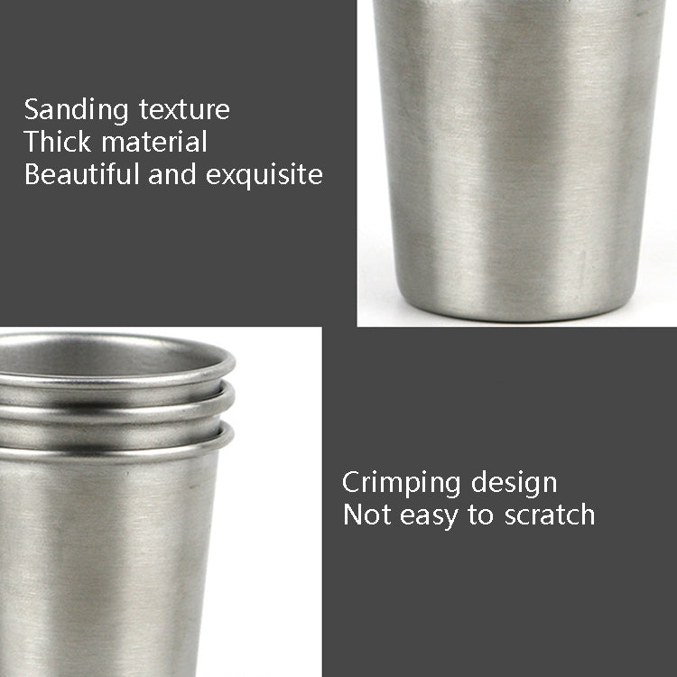 304 Stainless Steel Beer Mug Anti-Fall Children Water Cup, Capacity: 50ml