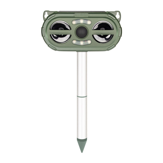 Répulsif Solaire Ultrasonique pour Souris, Répulsif Solaire d'Extérieur Contre les Animaux Nuisibles, Répulsif Souris