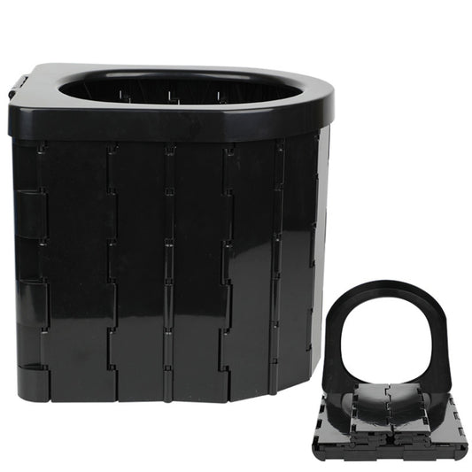Car Toilet Integrated Portable Folding Toilet Self-Driving Tour Outdoor Camping Toilet, Car Toilet(Light Gray), Car Toilet(Black)