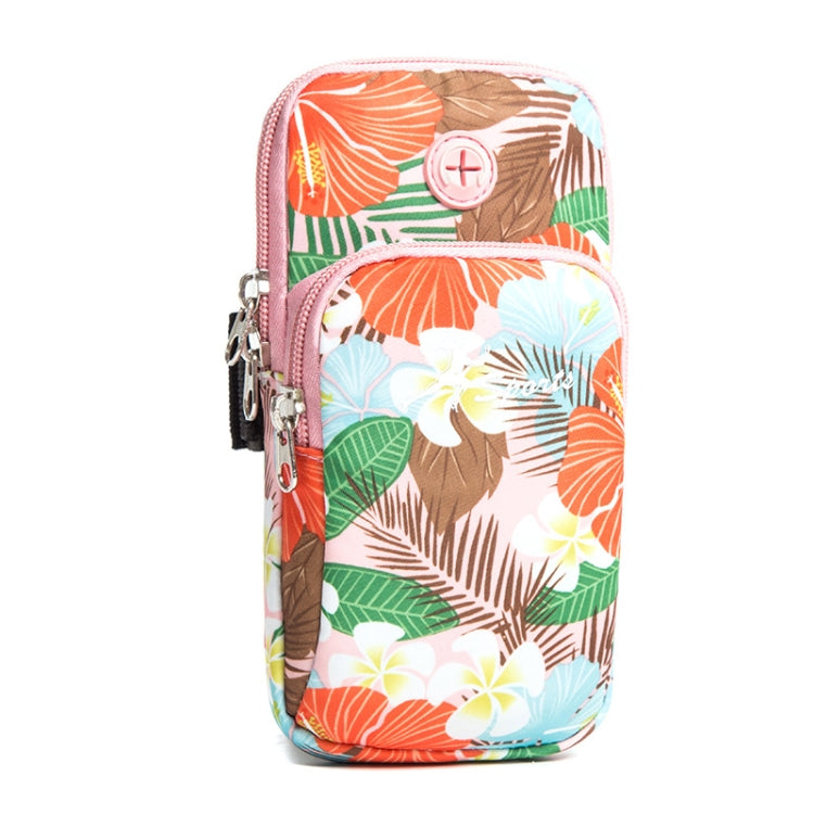 2 PCS B031 Running Mobile Phone Sports Arm Bag Outdoor Sports Fitness Mobile Phone Bag Wrist Bag, Pink, Pink Large, Purple, Purple Large, Gray, Gray Large, Green, Green Large