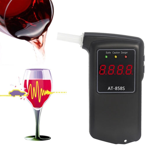 AT-858S Quick Check Alcohol Tester Portable Blow Breathing Alcohol Tester, AT-858S