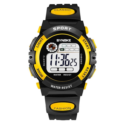 SYNOKE 99269 Children Sports Waterproof Digital Watch, Large (Blue), Large (Yellow), Large (Red), Large (Gray), Large (Orange), Small (Blue), Small (Yellow), Small (Red), Small (Pink), Small (Orange)