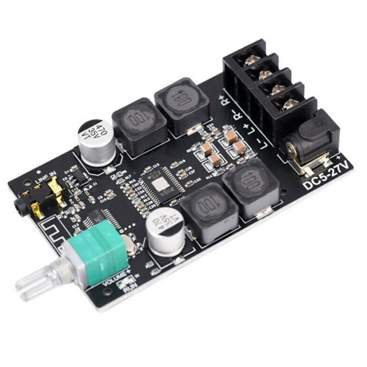 ZK-502C HIFI Wireless Bluetooth 5.0 TPA3116 Digital Power Audio Amplifier Board 50W X 2 Stereo AMP Amplificador, ZK-502C With Shell, ZK-502C Without Shell