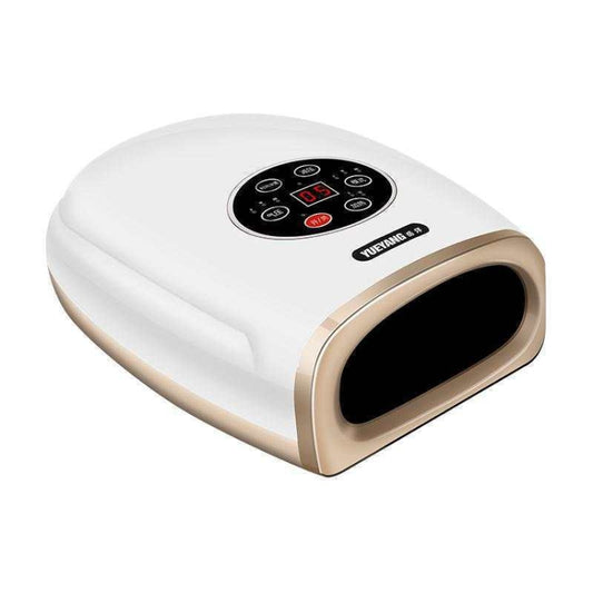 Hand Finger Joint Massager Wrist Palm Physiotherapy Mouse Hand Meridian Acupoint Massager, Amber Gold, Charging, Pearl White, Rose Red, Pearl Black