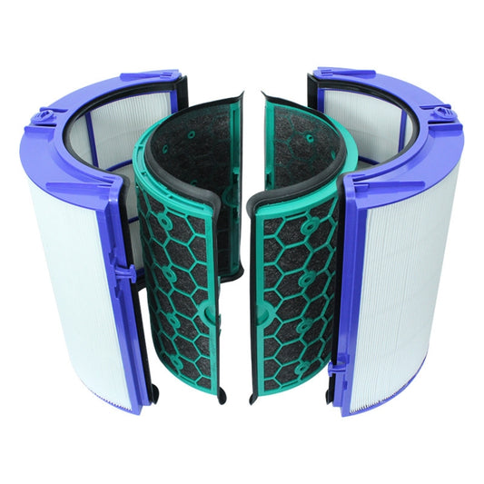 Accessoires de filtre de purificateur d'air pour Dyson TP04 / DP04 / HP04, Spécification :, 1 ensemble filtre + 1 ensemble charbon actif, 1 ensemble filtre, 1 ensemble charbon actif