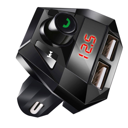 G18 Autoradio Bluetooth Kit Mains Libres MP3 Double Port USB Transmetteur FM Récepteur Bluetooth, G18
