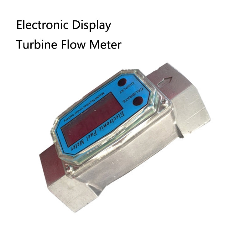 BD-H01 Elektronische Anzeige Turbinen-Durchflussmesser Zählung Diesel Kerosin Methanol Harnstoff Durchflussmesser, 1 Zoll, 1,5 Zoll