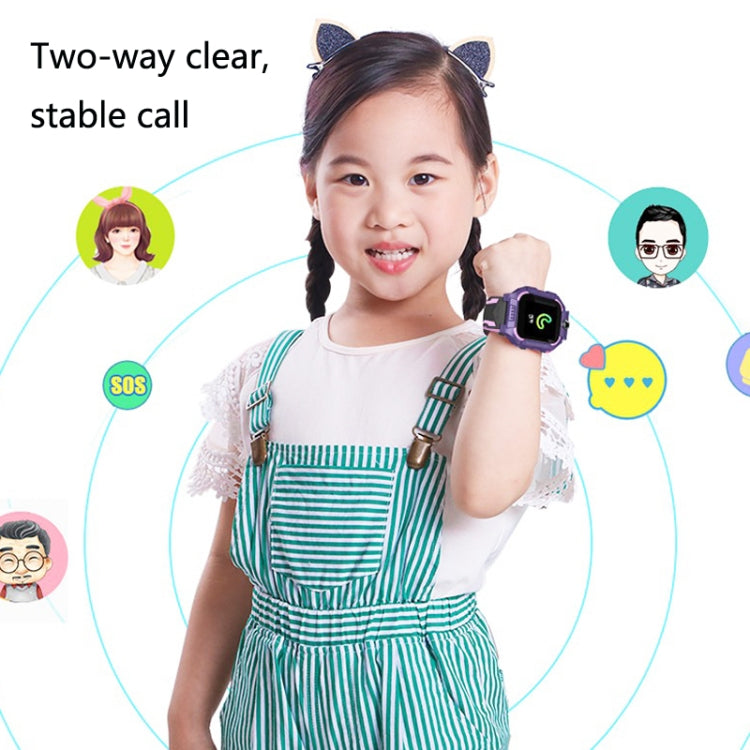 Reloj inteligente Z6 para niños con pantalla táctil completa y posicionamiento inteligente para estudiantes