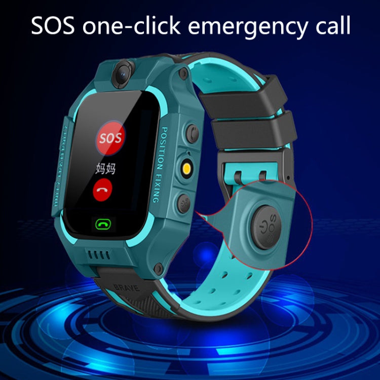 Reloj inteligente Z6 para niños con pantalla táctil completa y posicionamiento inteligente para estudiantes