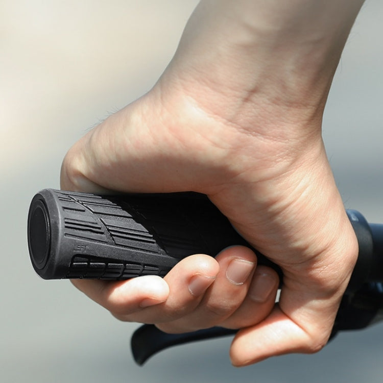 WEST BIKING Bicycle Anti-Skid And Shock-Absorbing Comfortable Grip Cover, Black, Grass Green, Yellow, Blue, Rose Red, Red, Orange, Purple, Ink