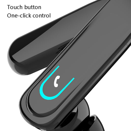 YX18 Bluetooth 5.1 Earhook Business Sport Single Ear Headphone, Black, White, Sky Blue, Pink