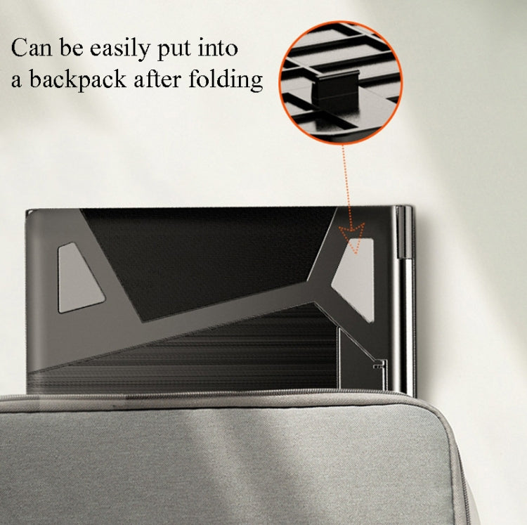 N5 Laptop Stand Portable Double-Layer Multi-Gear Adjustment Heightening Folding Plastic Heat Dissipation Bracket, N5