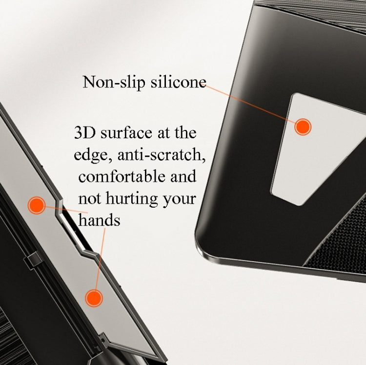 N5 Laptop Stand Portable Double-Layer Multi-Gear Adjustment Heightening Folding Plastic Heat Dissipation Bracket, N5