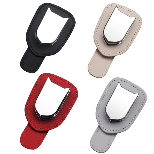 529 Car Sun Visor Glasses Clip Sunglasses Holder, Black, Beige, Red, Gray