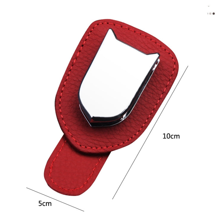529 Car Sun Visor Glasses Clip Sunglasses Holder, Black, Beige, Red, Gray