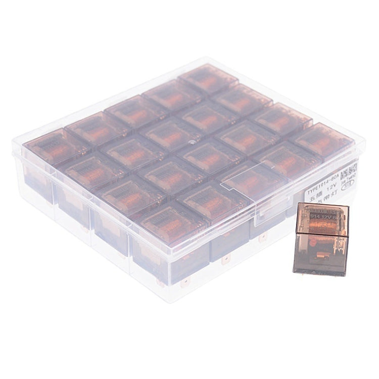 5 PCS 100A Automotive Relay With Indicator Light, 12V 4 Plug 100A, 12V 5 Plug 100A, 24V 4 Plug 100A, 24V 5 Plug 100A