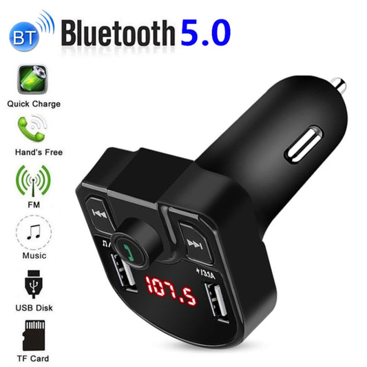 Chargeur de voiture MP3 Bluetooth double USB M9, M9