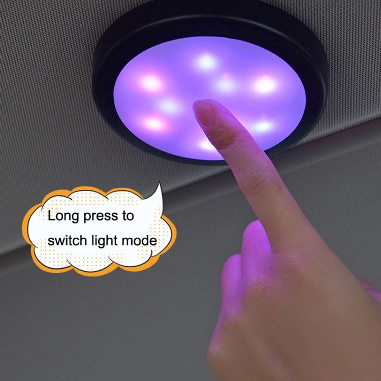 Y-033 Voice Controlled Colorful Atmosphere Car Light, Y-033